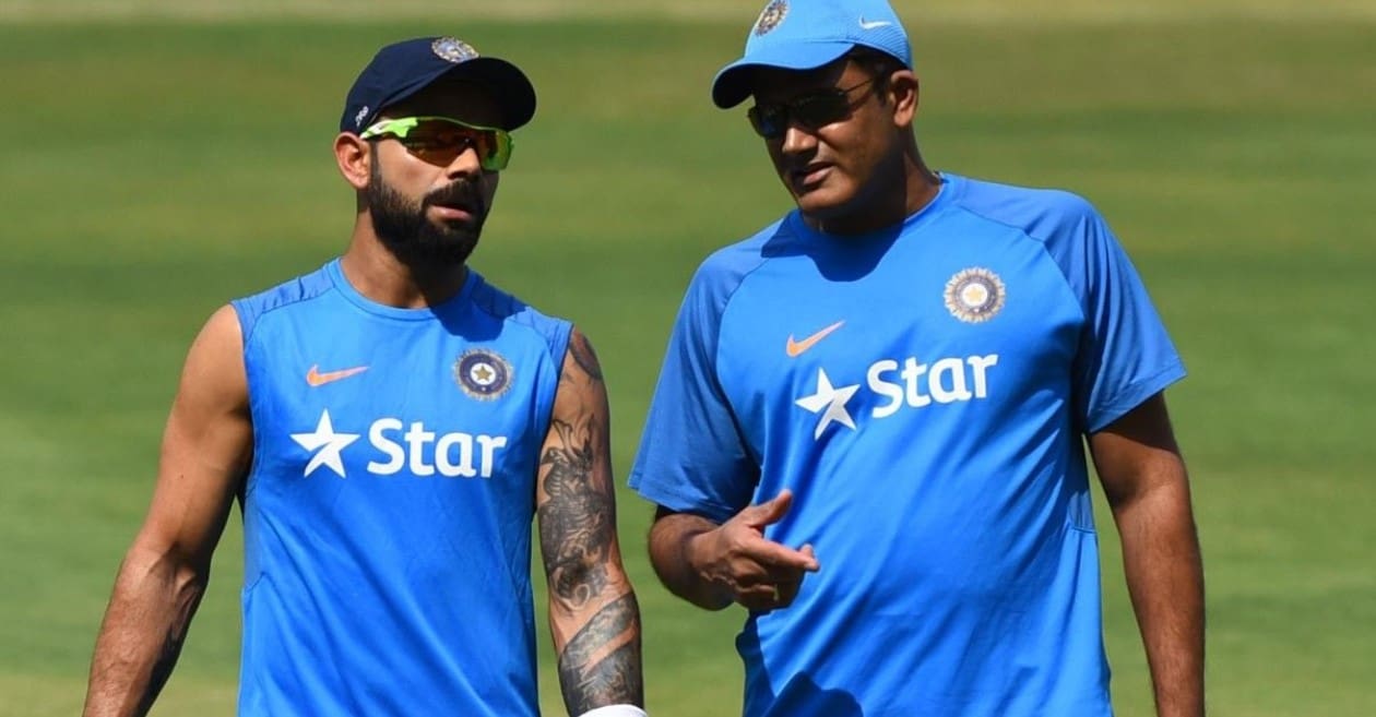 Virat Kohli wishes Anil Kumble on latter’s birthday; gets hilariously trolled by users on Twitter