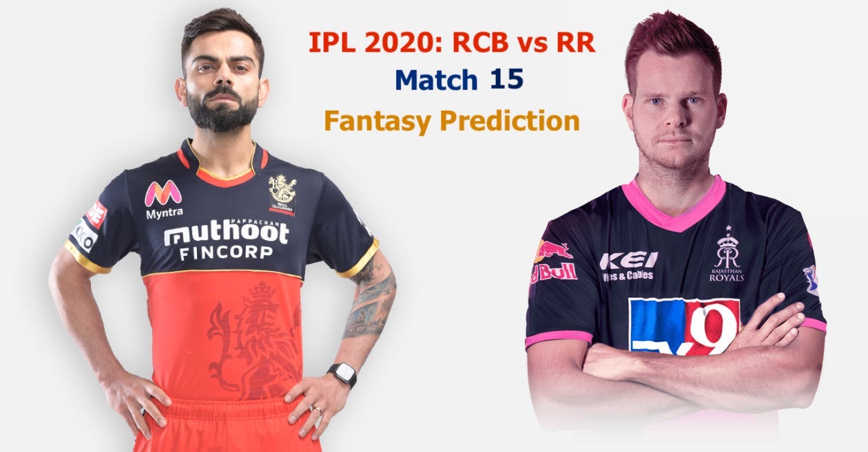 IPL 2020, Match 15: Royal Challengers Bangalore vs Rajasthan Royals – Fantasy Cricket Tips and Playing XI