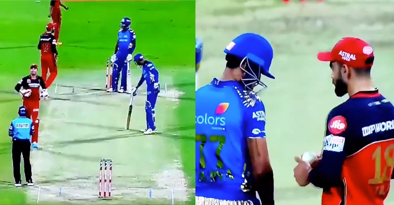 IPL 2020: WATCH – Virat Kohli tries to sledge Surya Kumar Yadav; MI batsman decides to walk away silently
