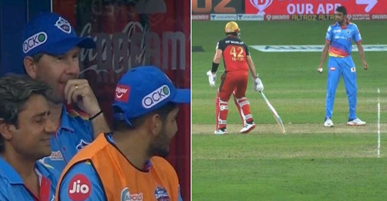 IPL 2020: WATCH – Ravichandran Ashwin warns Aaron Finch during DC’s match against RCB; Ricky Ponting smiles