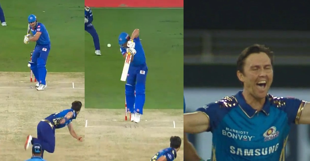 WATCH: Trent Boult outfoxes Marcus Stoinis with a sensational delivery in IPL 2020 final