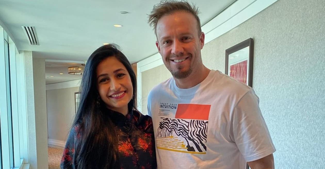 IPL 2020: Yuzvendra Chahal’s fiancee Dhanashree Verma shares heartwarming note and pics with AB de Villiers