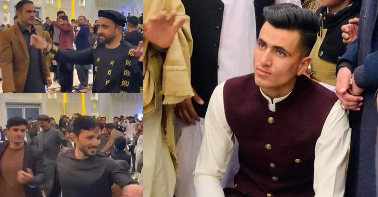 WATCH: Afghanistan cricket stars show dancing moves at Mujeeb Ur Rahman's wedding