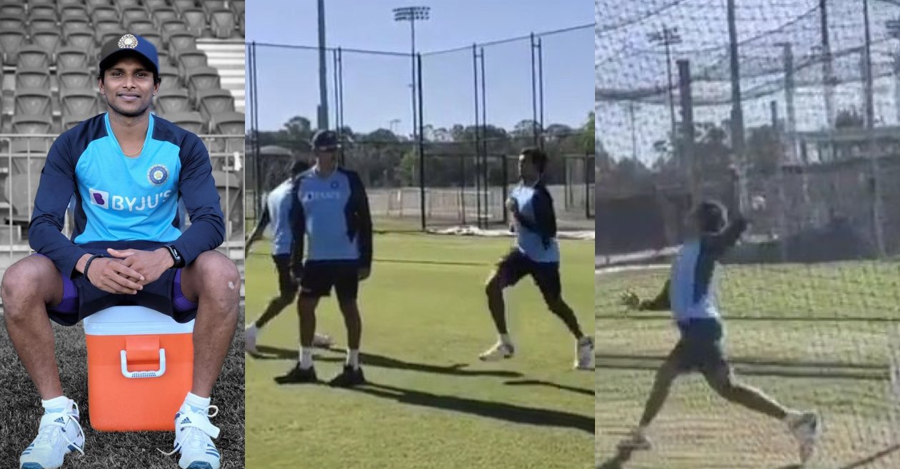 WATCH: T Natarajan bowls in nets for the first time after his maiden India call-up