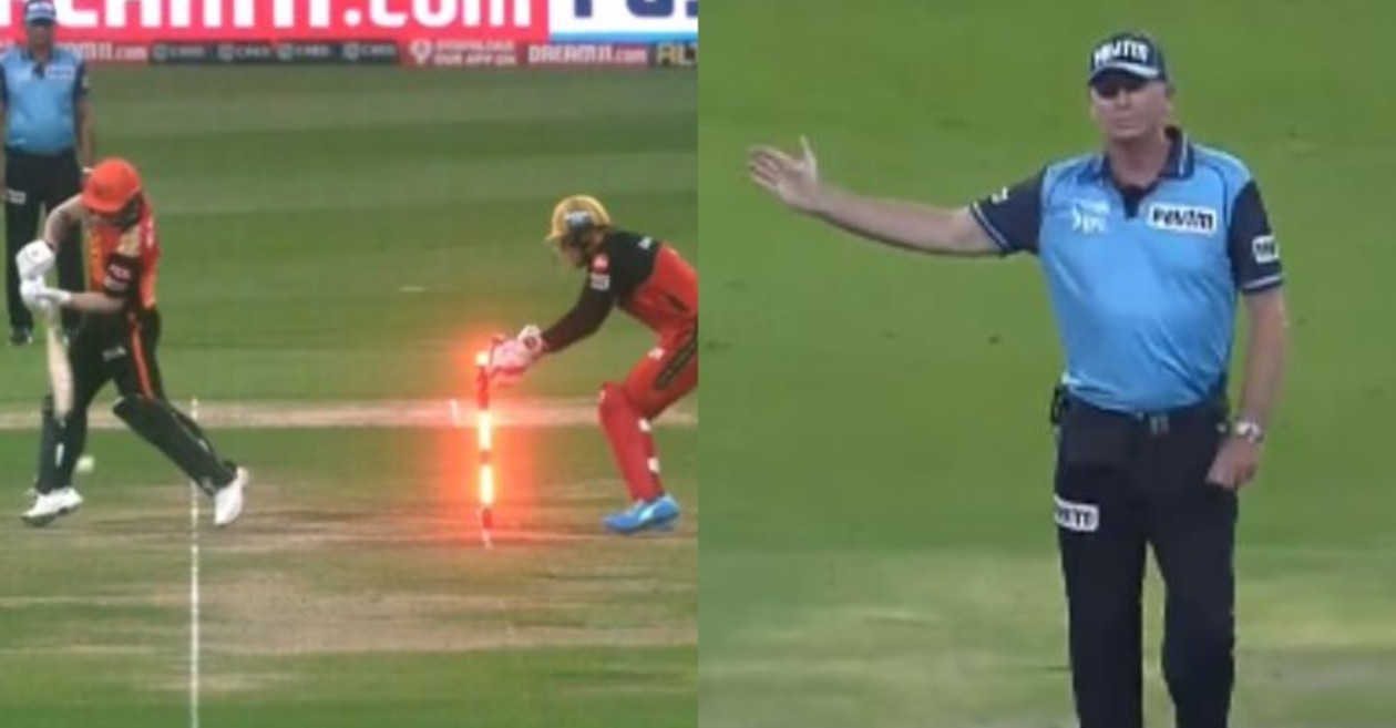IPL 2020: AB de Villiers disturbs bails before batsman plays the shot; here’s why umpire calls it a no-ball