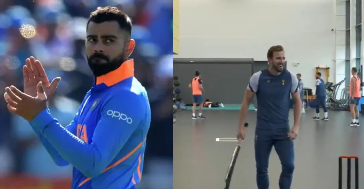 Virat Kohli responds after football star Harry Kane asks for a place in the RCB squad