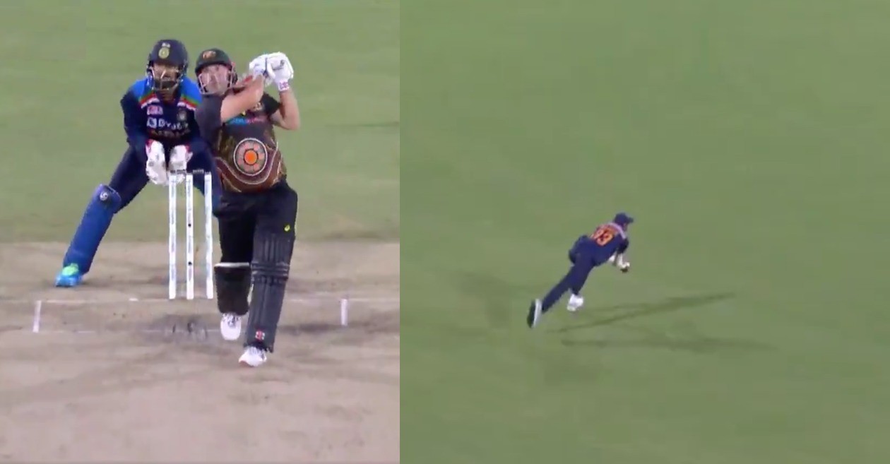 AUS vs IND – WATCH: Hardik Pandya takes a stunning catch to dismiss Aaron Finch