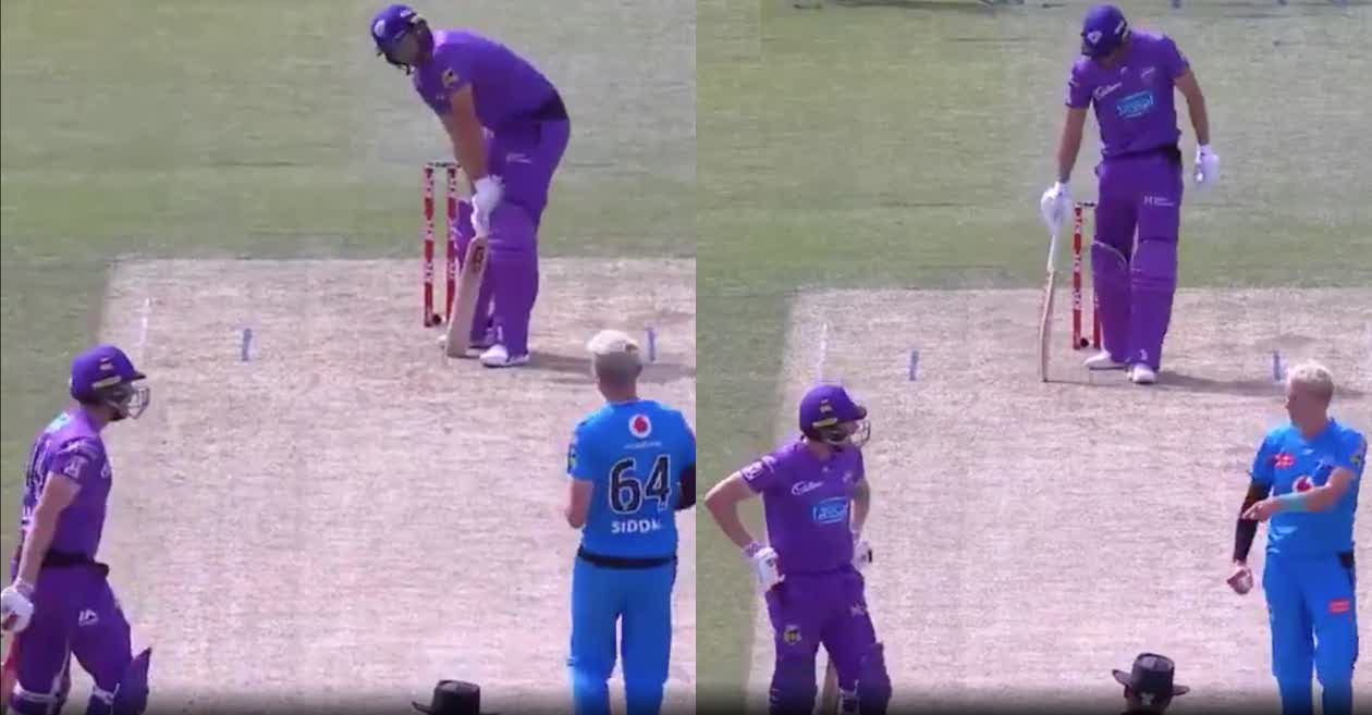 WATCH: Peter Siddle hilariously warns James Faulkner for mankading during a BBL clash
