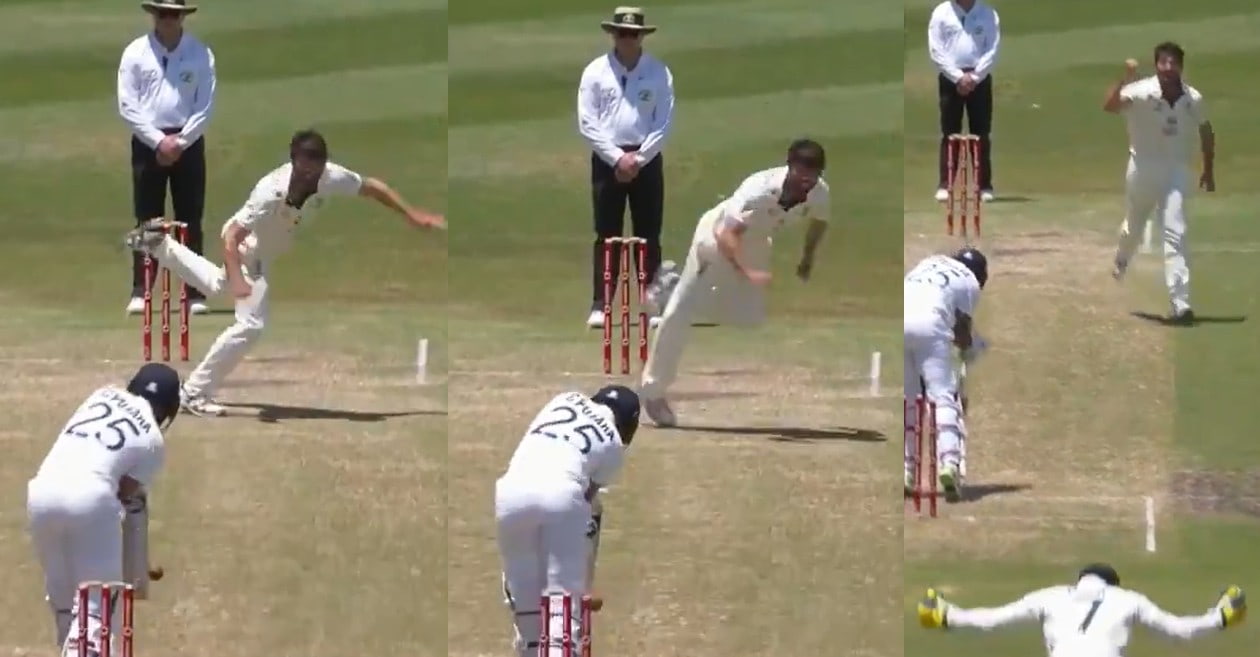 AUS A vs IND A: WATCH – Michael Neser cleans up Cheteshwar Pujara with an absolute jaffa on Day 3