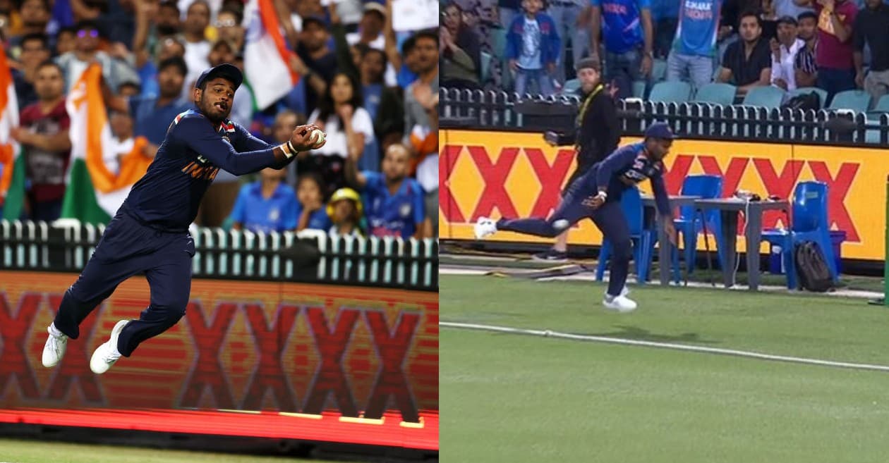 AUS vs IND – WATCH: Sanju Samson’s jaw-dropping effort to stop a six hit by Glenn Maxwell