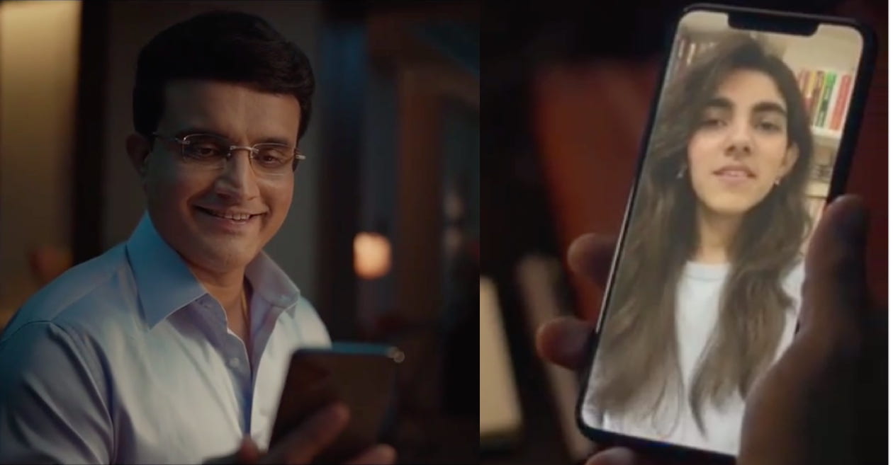 Sourav Ganguly shares screen space with daughter Sana for Kinley; here’s the video