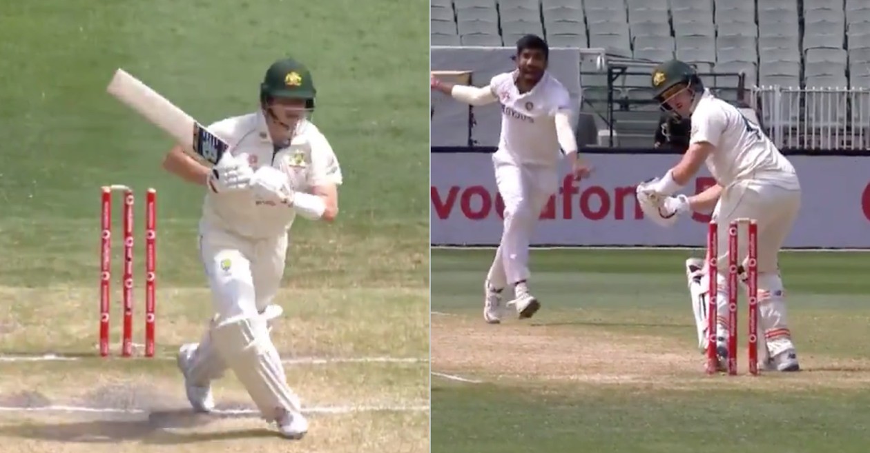 AUS vs IND – WATCH: Jasprit Bumrah castles Steve Smith behind his legs on Day 3 of 2nd Test
