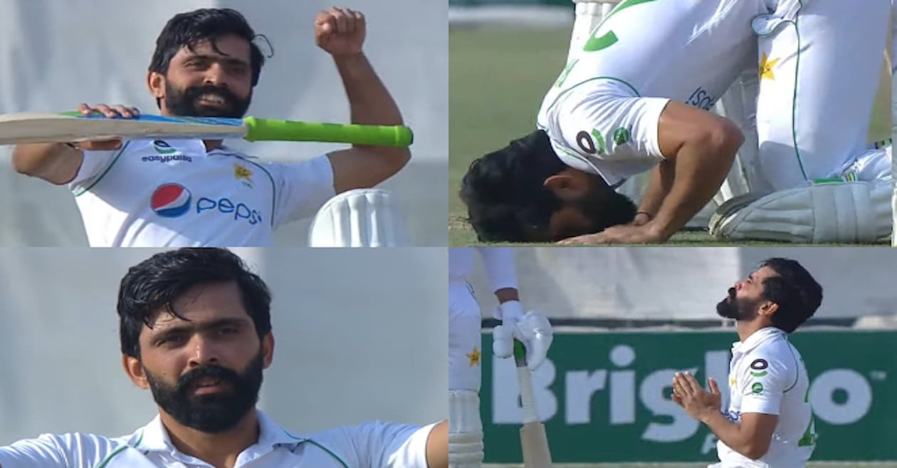 Fawad Alam smashes 3rd Test ton