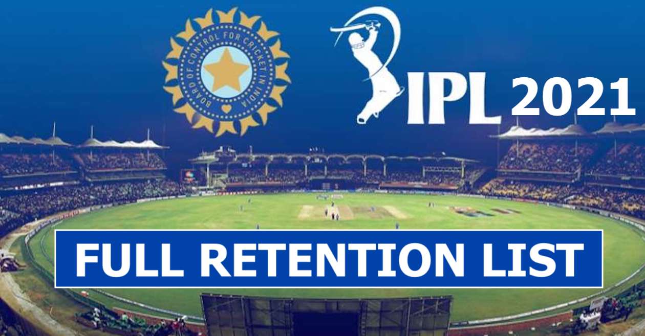 IPL 2021: Full list of players retained by franchises ahead of the mini-auction