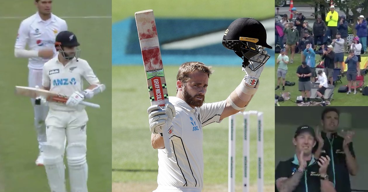 Kane Williamson standing ovation