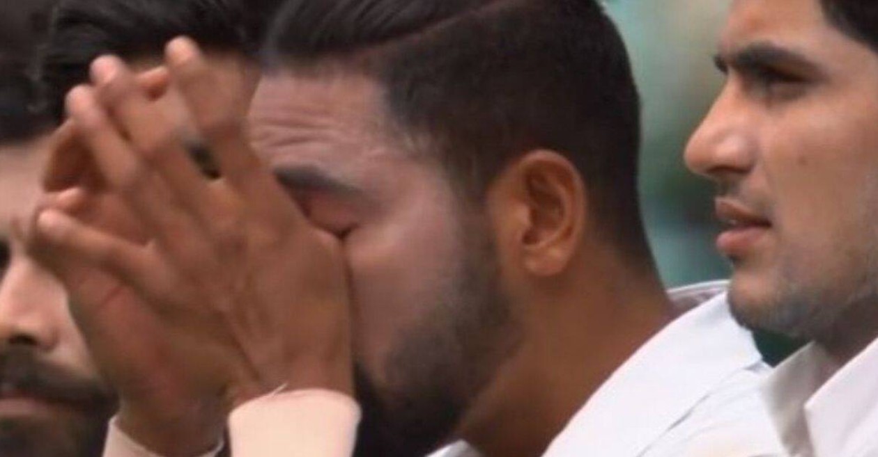 AUS vs IND: WATCH – Mohammed Siraj gets emotional while singing the national anthem during 3rd Test