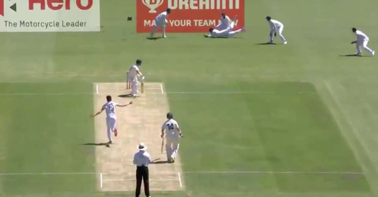 AUS vs IND – WATCH: Rohit Sharma takes a sharp catch at second slip to dismiss David Warner