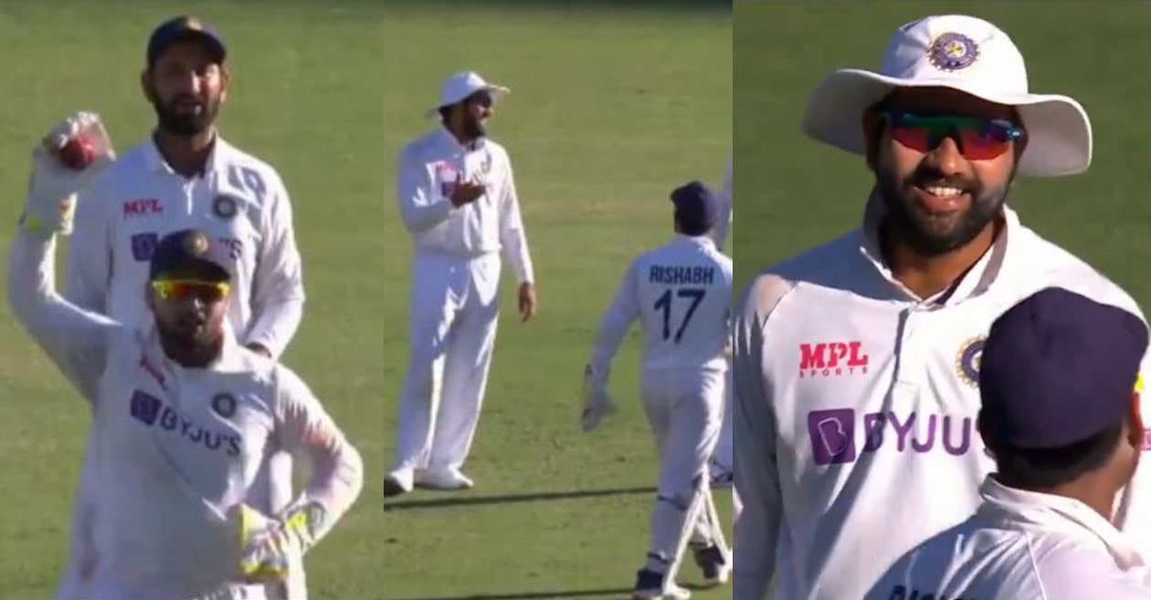 WATCH: Rohit Sharma laughs at Rishabh Pant after latter failed to convince Ajinkya Rahane for DRS