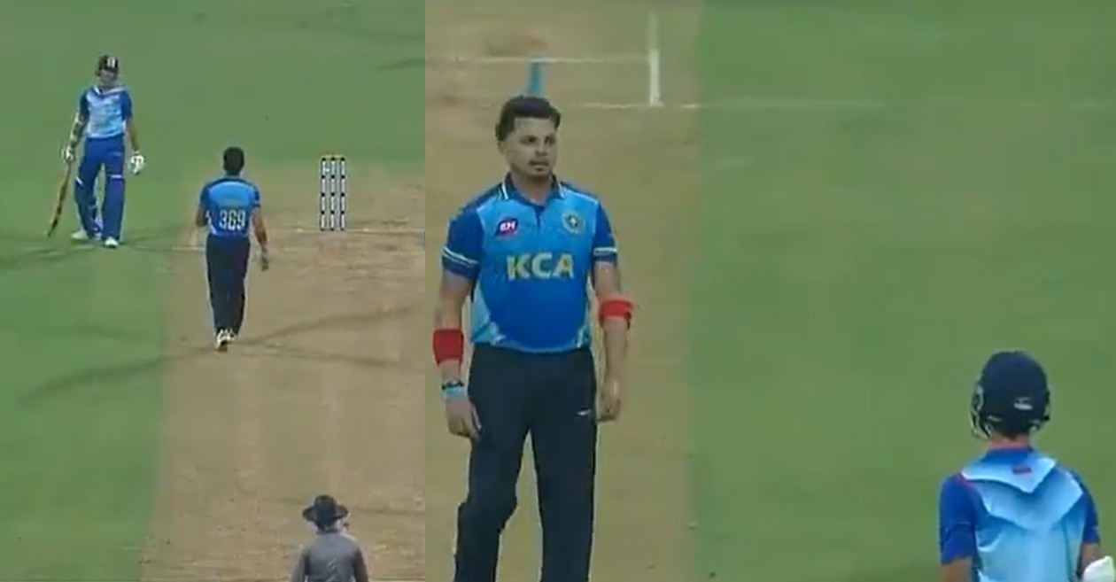 Sreesanth stares Yashasvi Jaiswal