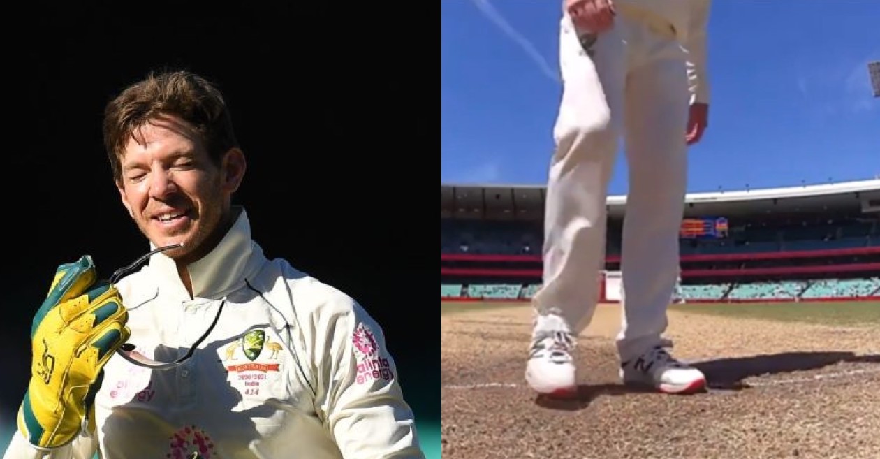 AUS vs IND: Tim Paine opines on the video of Steve Smith scuffing Rishabh Pant’s guard marks at SCG