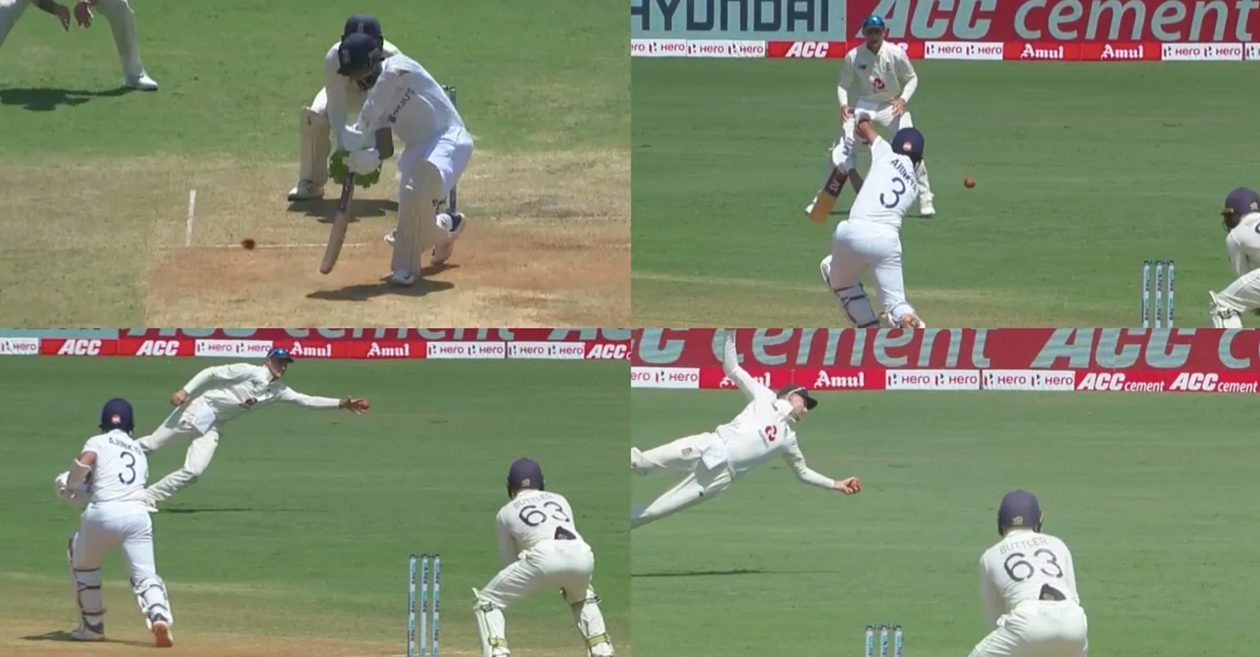 IND vs ENG – WATCH: Joe Root takes a one-handed stunner to dismiss Ajinkya Rahane