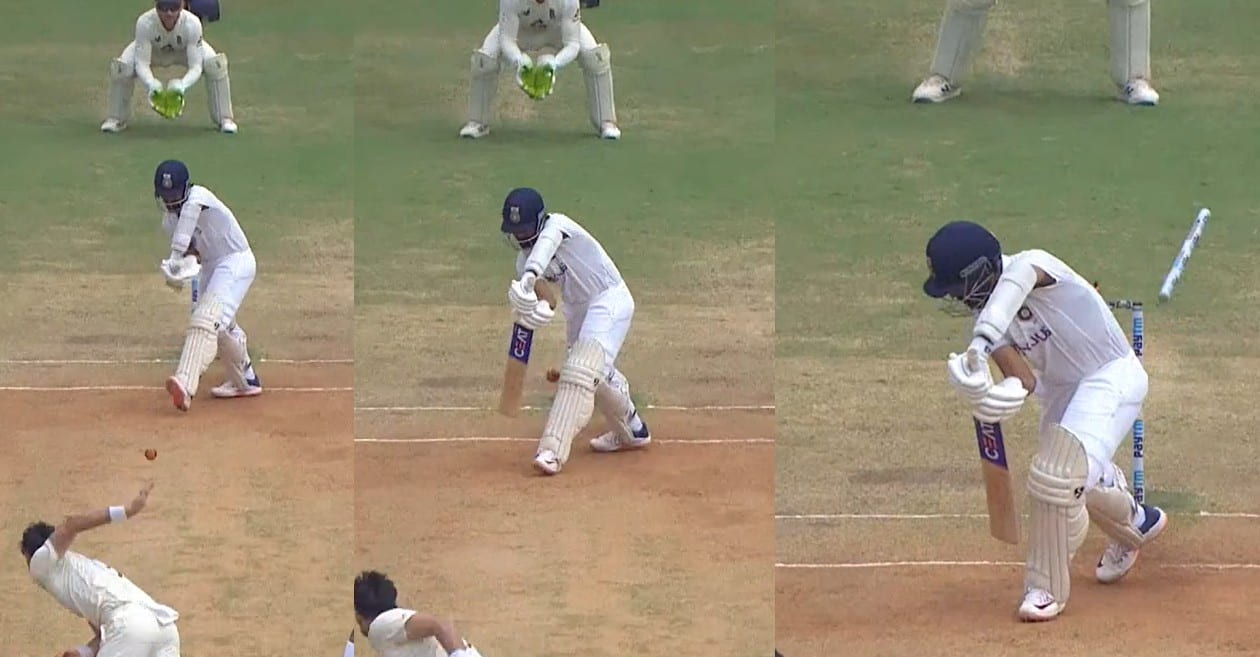 Jimmy Anderson cleans up Ajinkya Rahane