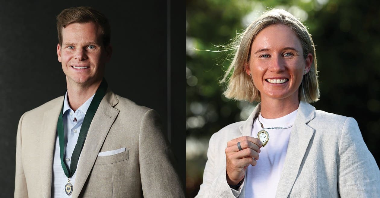 Australian Cricket Awards 2021: Steve Smith and Beth Mooney sweep top honours