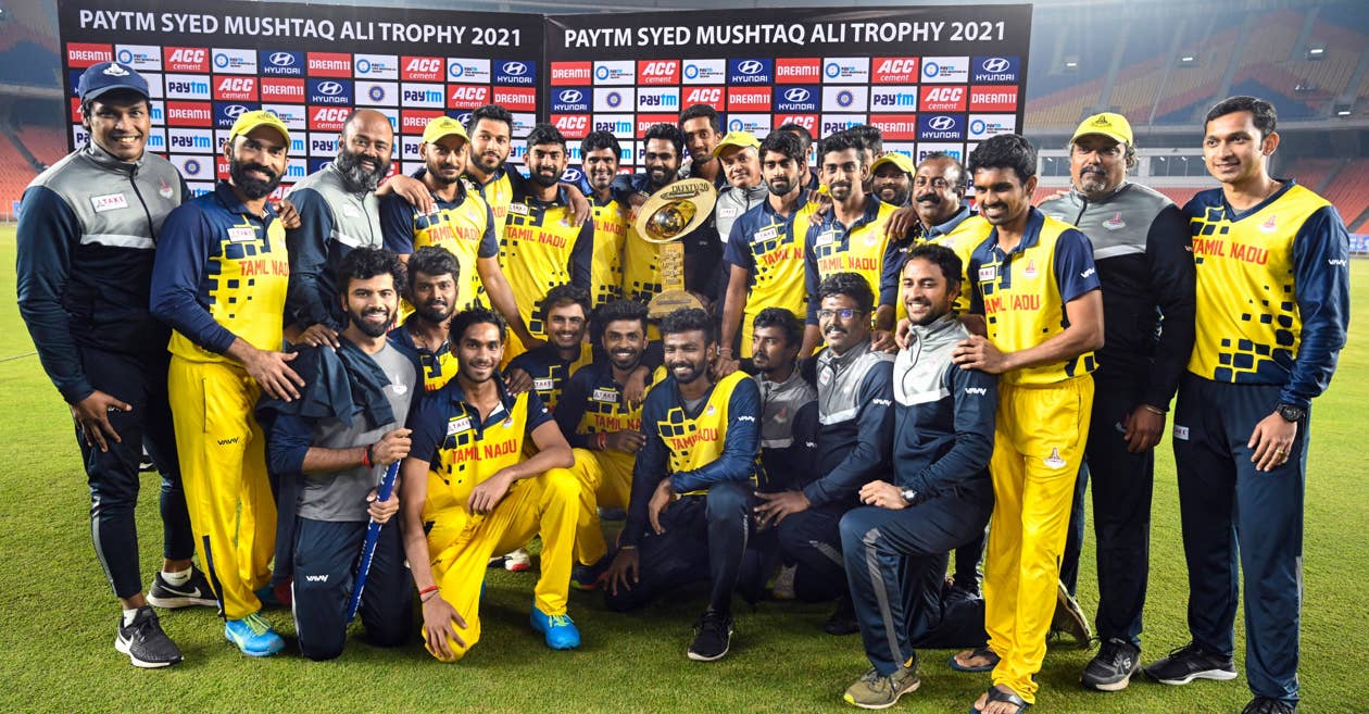 Syed Mushtaq Ali Trophy 2021 Winner Tamil Nadu