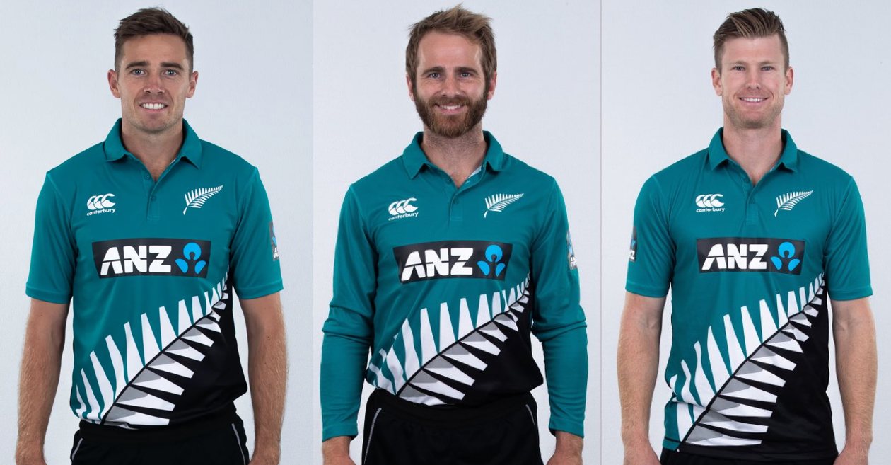 Tim Southee, Kane Williamson, James Neesham