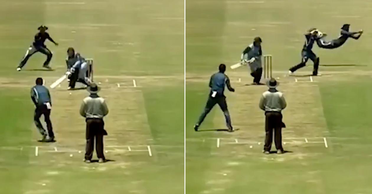 WATCH: A slip fielder shows stunning anticipation to complete a catch at leg-slip