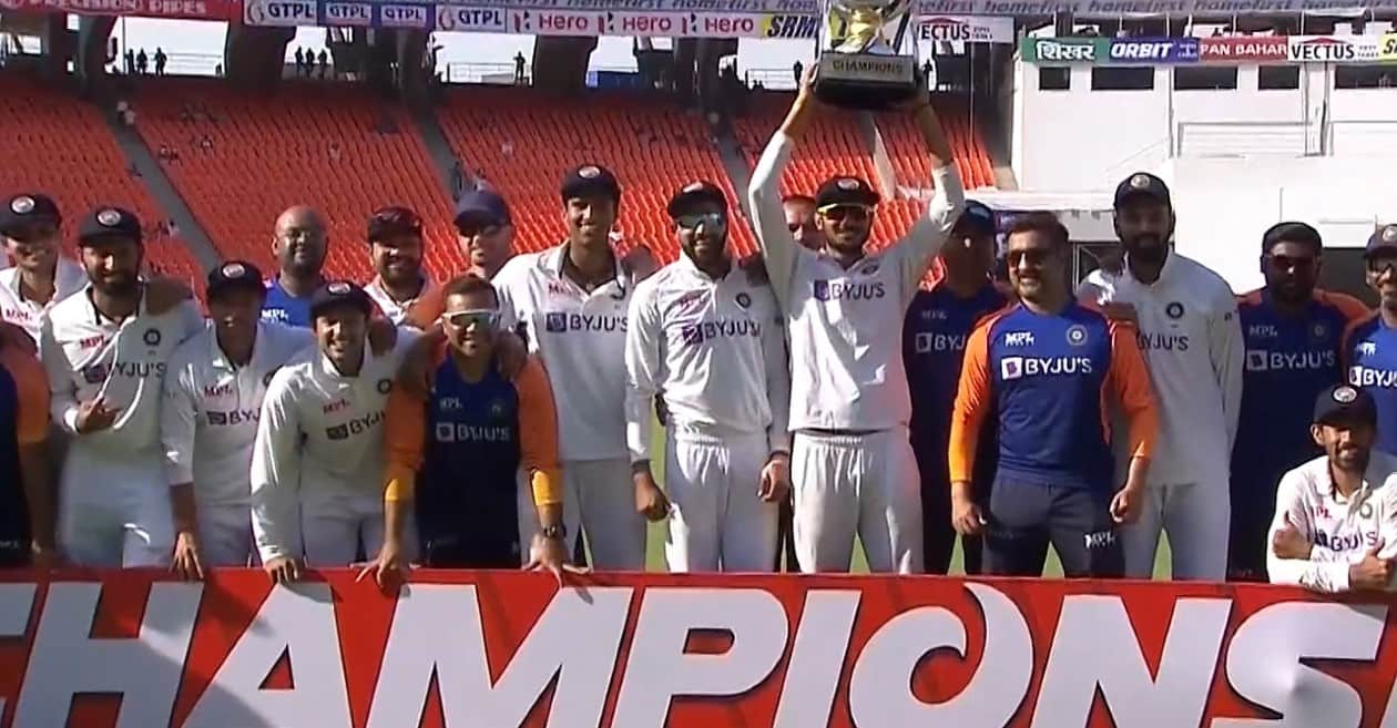 Twitter reactions: Team India win Test series against England to book a place in WTC finals