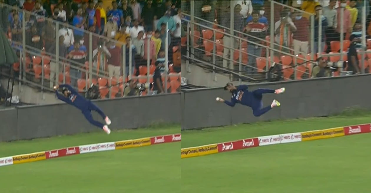 IND vs ENG: WATCH – KL Rahul produces a jaw-dropping effort to save a certain six in 1st T20I