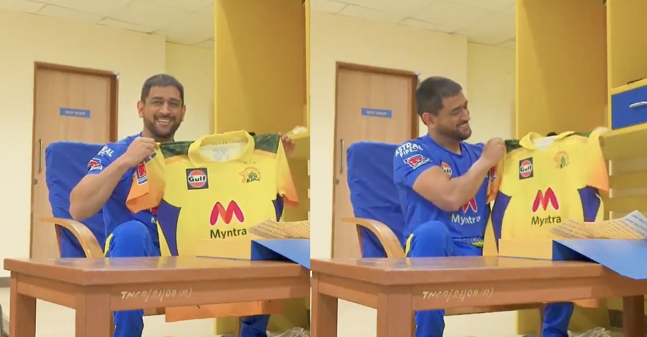 IPL 2021: MS Dhoni’s CSK unveil their new jersey featuring camouflage as a tribute to Indian Armed Forces