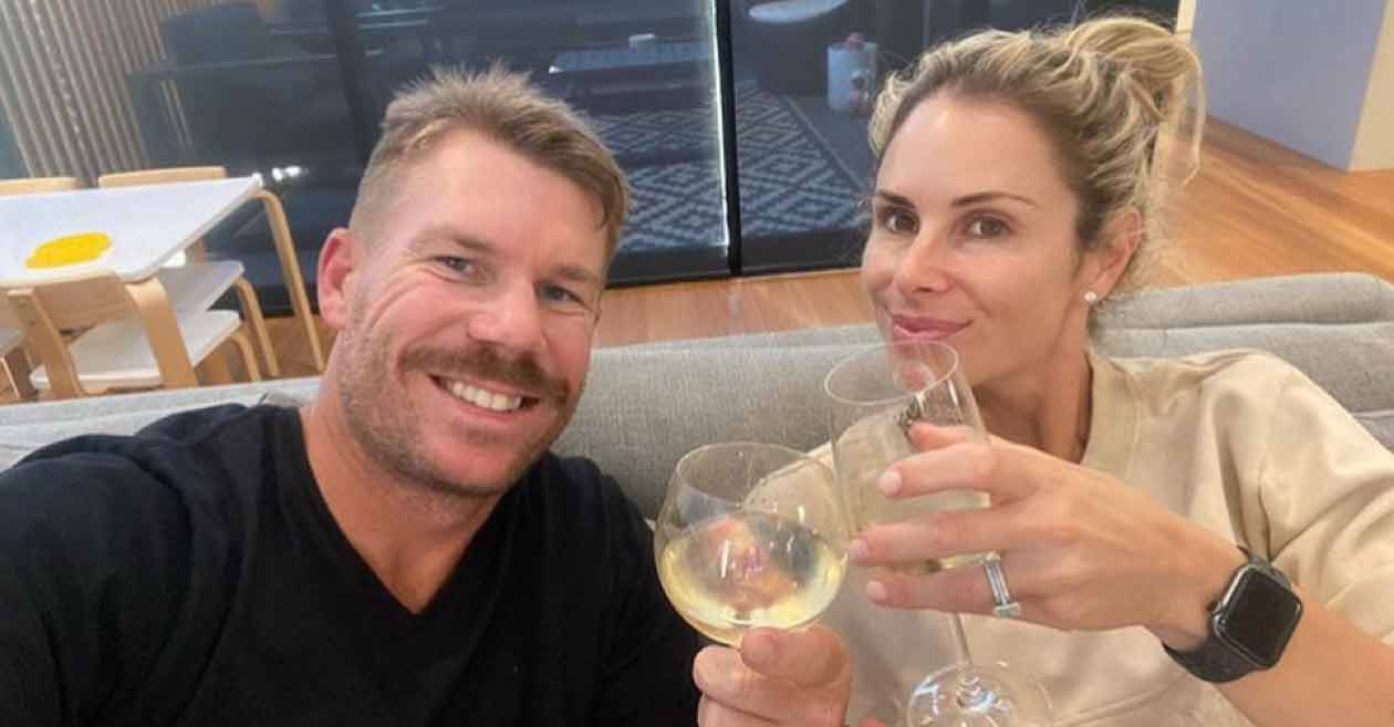 David Warner shares a lovely post for wife Candice on their sixth marriage anniversary