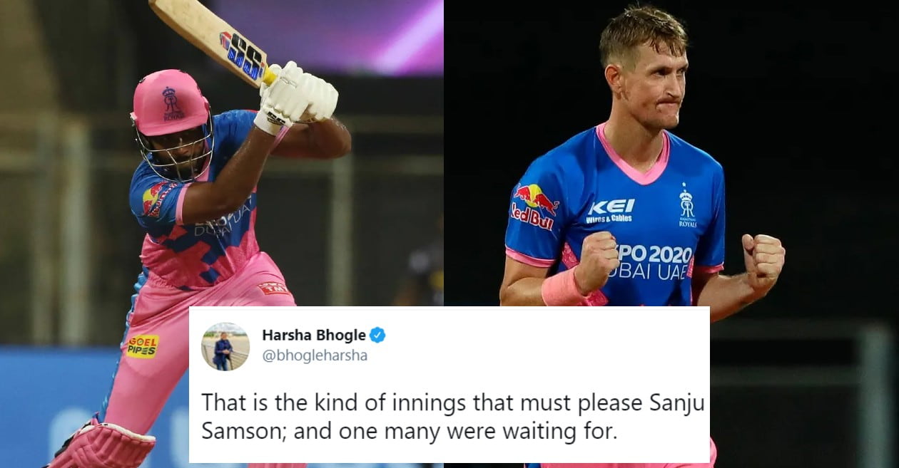 Twitter reactions: Sanju Samson, Chris Morris guide RR to a comfortable win over KKR – IPL 2021