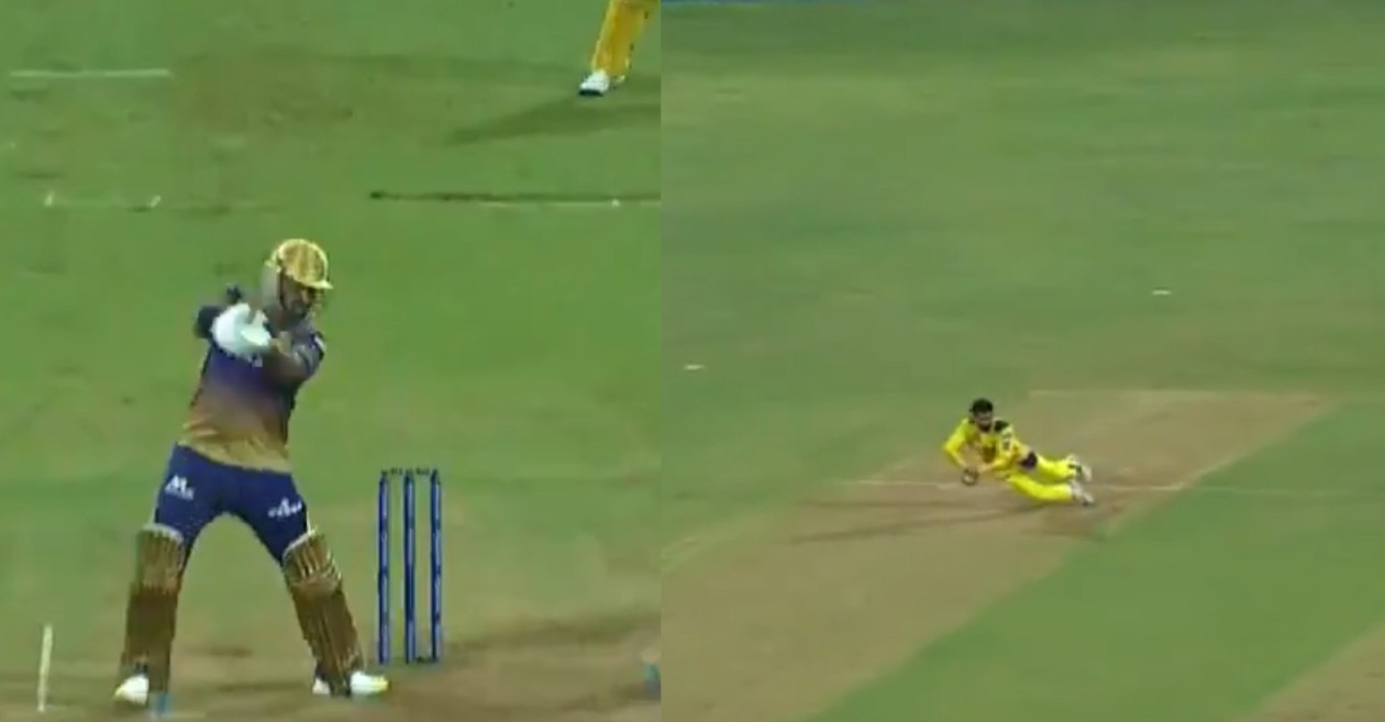 IPL 2021: WATCH – Ravindra Jadeja takes a sharp catch to remove Sunil Narine during CSK’s win over KKR