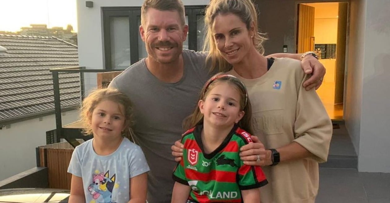 David Warner family