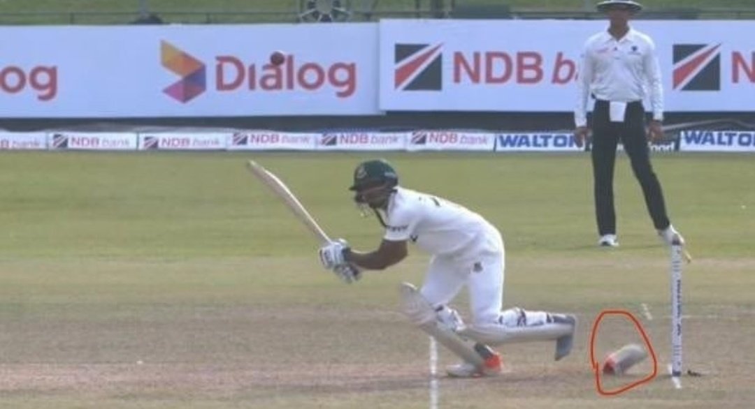 Bangladesh batsman loses his shoe in one of Test cricket’s strangest ever dismissals