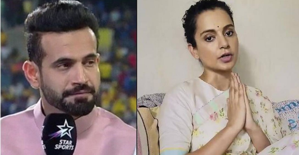 Irfan Pathan takes a jibe at Kangana Ranaut over the Israel-Palestine issue