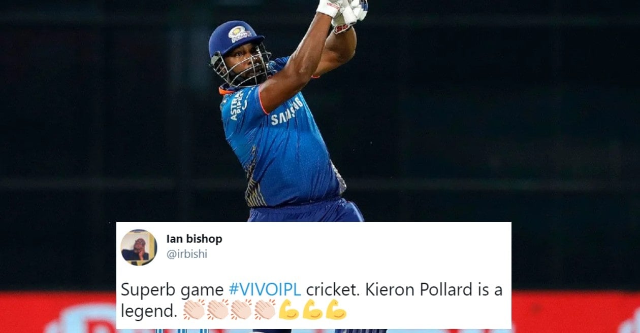 Twitter reactions: Kieron Pollard propels MI to a record chase over CSK – IPL 2021