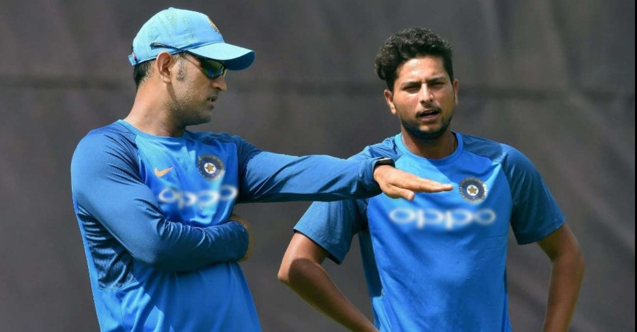 MS Dhoni, Kuldeep Yadav