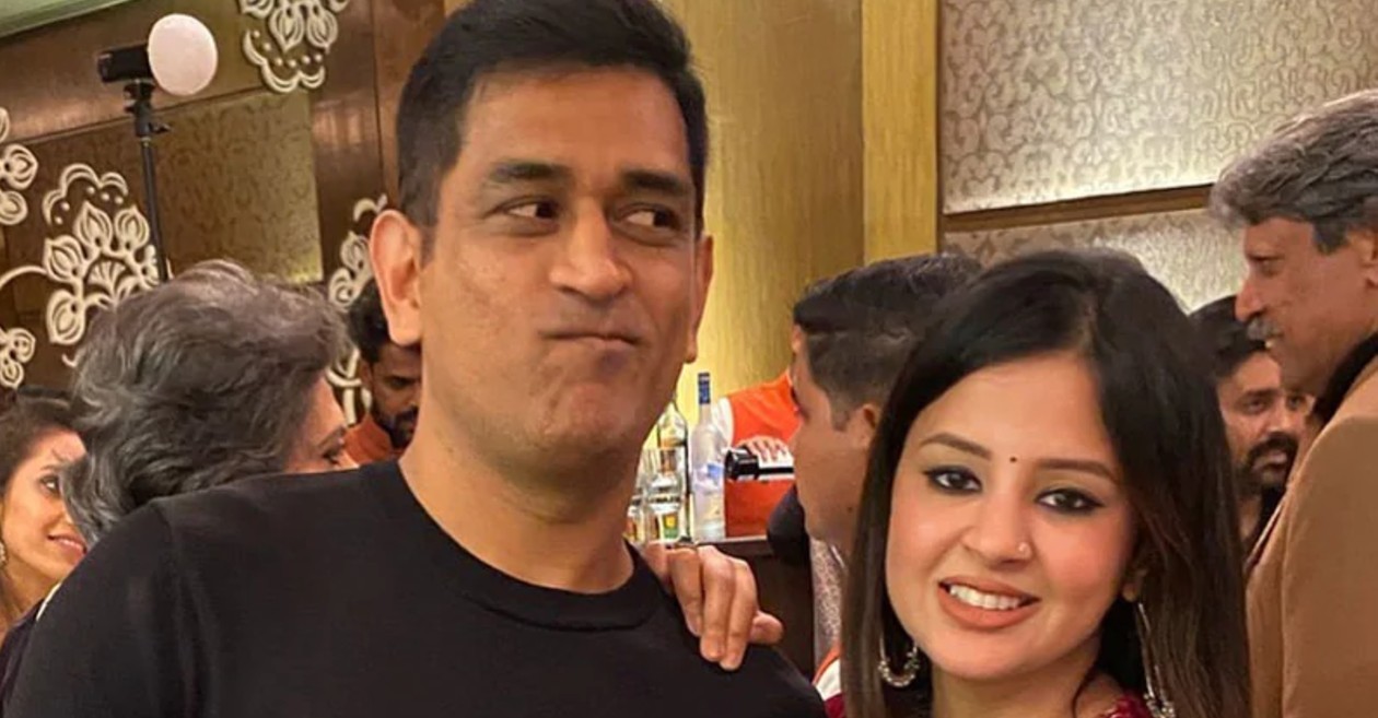 MS Dhoni and Sakshi Dhoni