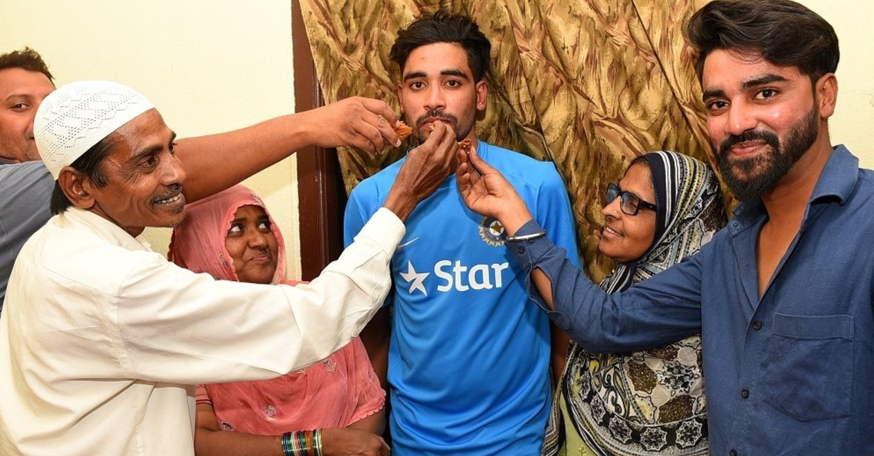 Mohammed Siraj posts a heartwarming note for his late father on Eid-Ul-Fitr