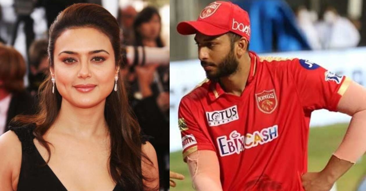 Preity Zinta and Shahrukh Khan