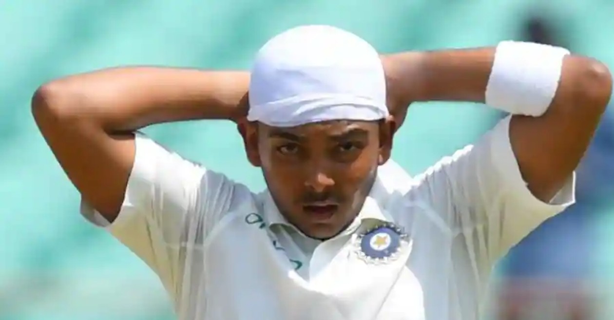 Prithvi Shaw