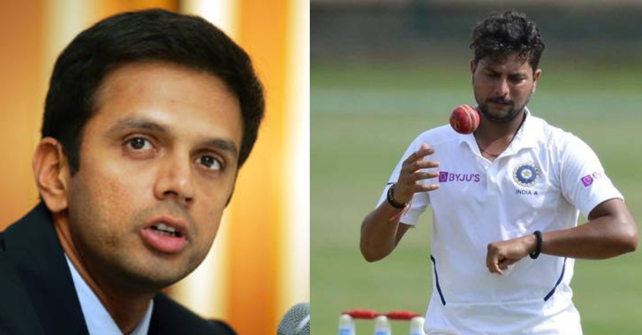 Rahul Dravid reveals the reason behind Kuldeep Yadav’s exclusion from India’s Test squad