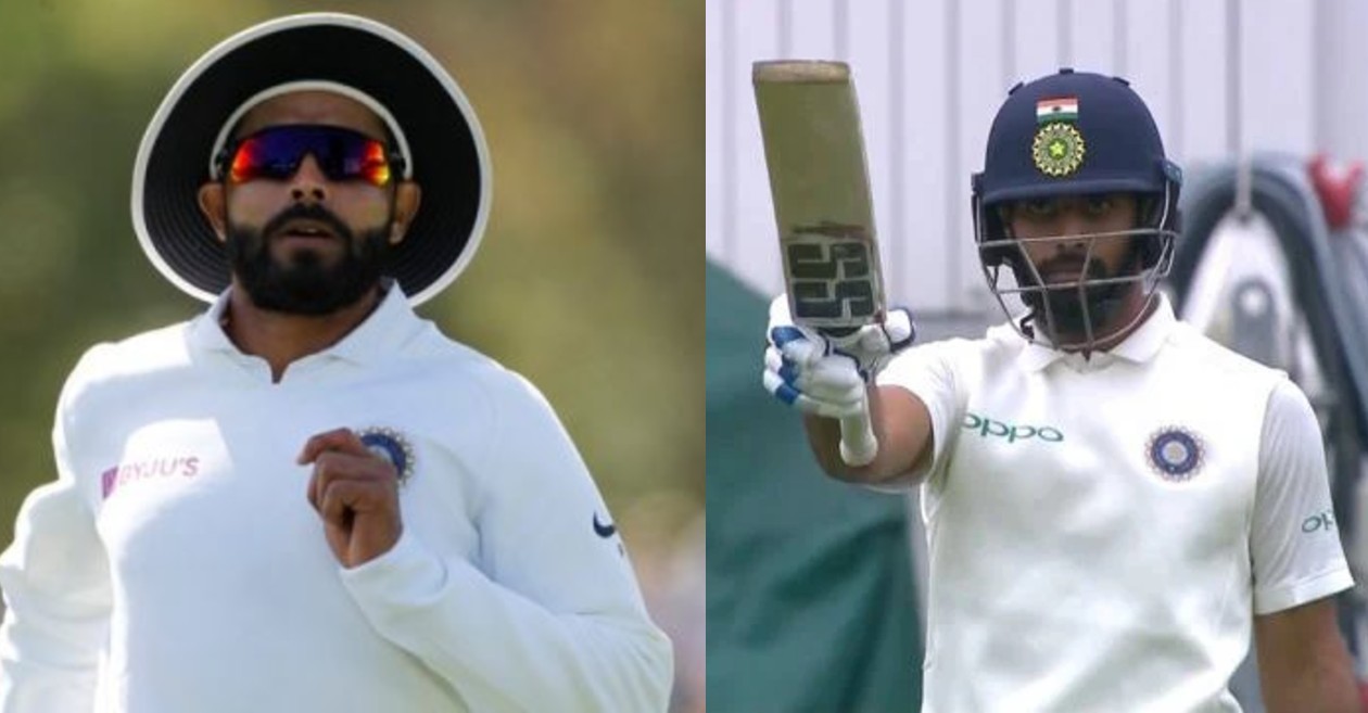 Ravindra Jadeja, Hanuma Vihari