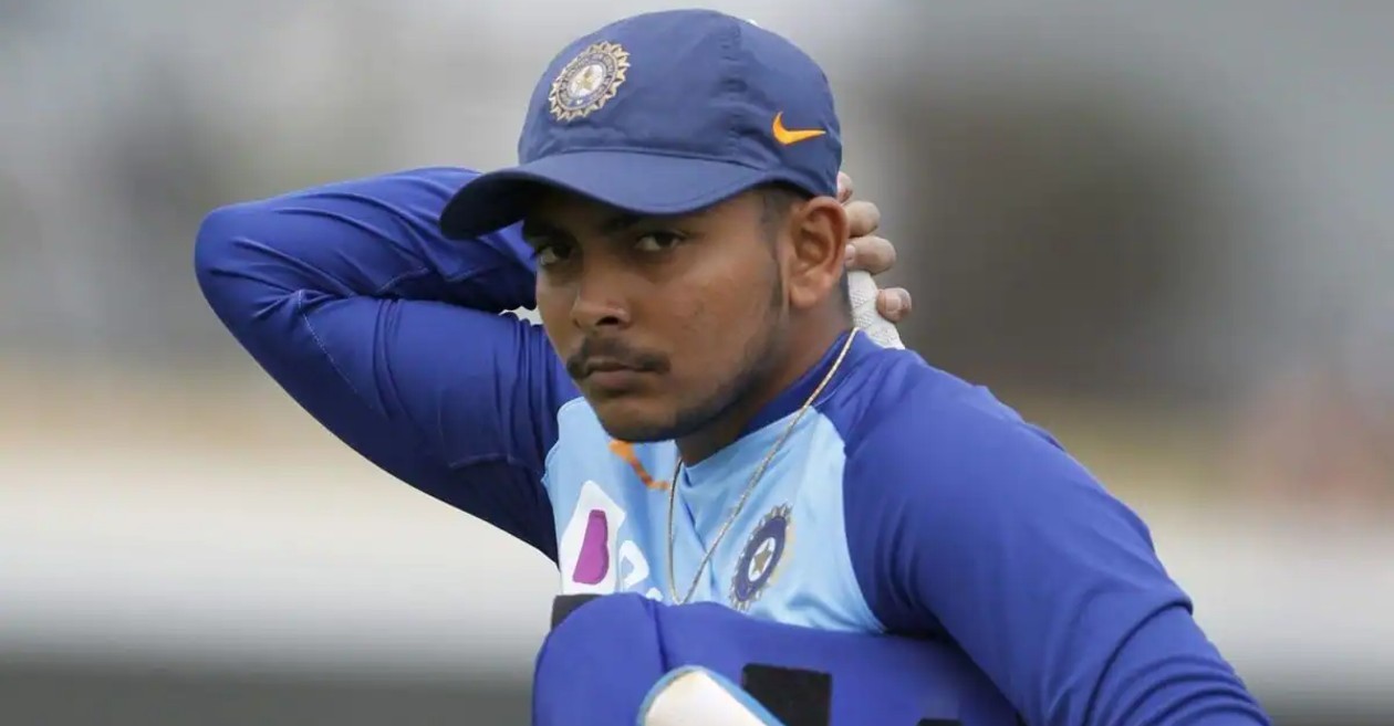 Report – India batsman Prithvi Shaw asked to lose weight before thinking of a national comeback