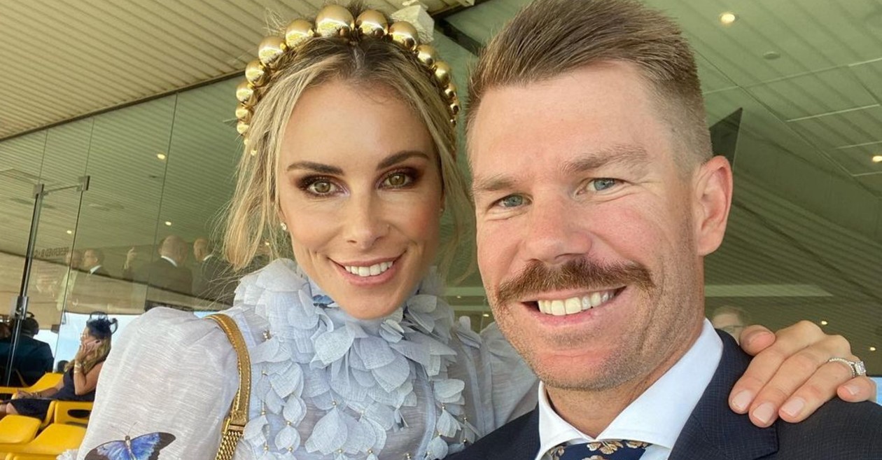 Candice Warner with David Warner