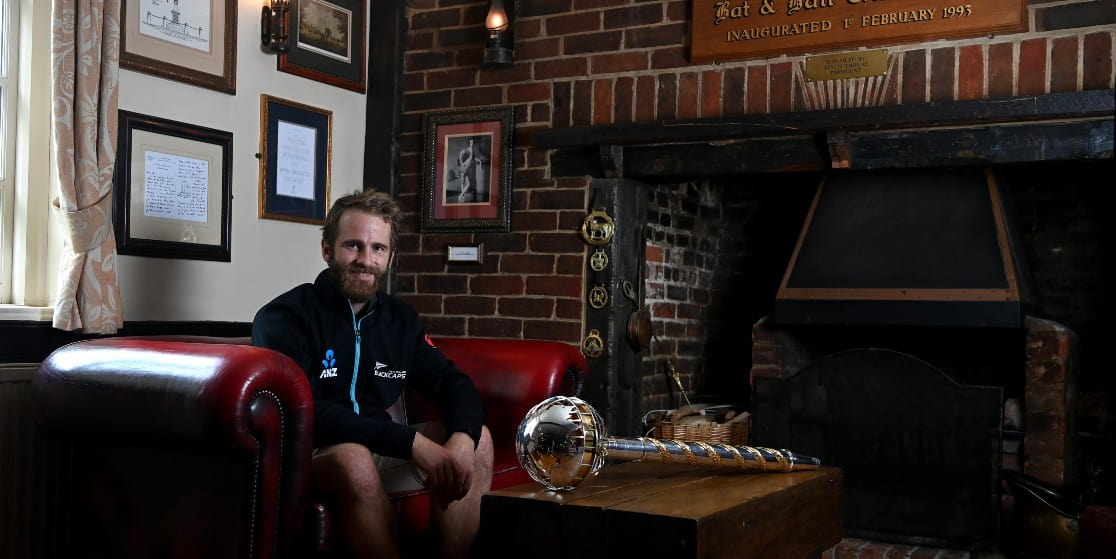 After winning the WTC final, Kane Williamson takes ICC Test mace to the iconic Hambledon Club